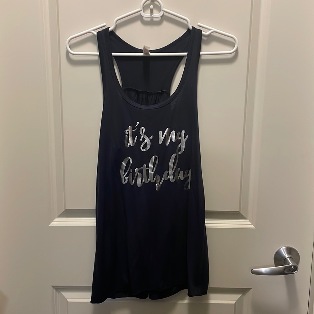 Birthday tank top
